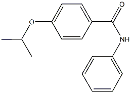 4-isopropoxy-N-phenylbenzamide 구조식 이미지