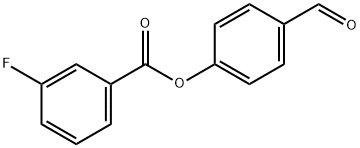 4-formylphenyl 3-fluorobenzoate Structure