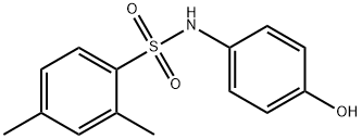 N-(4-hydroxyphenyl)-2,4-dimethylbenzenesulfonamide 구조식 이미지