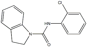 N-(2-chlorophenyl)indoline-1-carboxamide Structure
