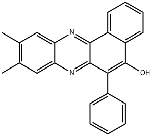 9,10-dimethyl-6-phenylbenzo[a]phenazin-5-ol Structure