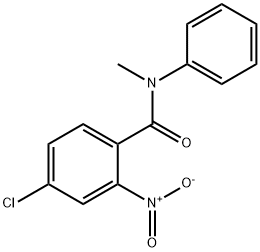 4-chloro-2-nitro-N-methyl-N-phenylbenzamide 구조식 이미지