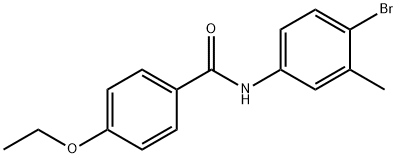 N-(4-bromo-3-methylphenyl)-4-ethoxybenzamide Structure