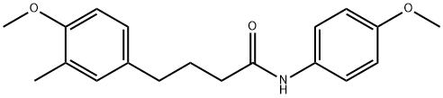 4-(4-methoxy-3-methylphenyl)-N-(4-methoxyphenyl)butanamide 구조식 이미지