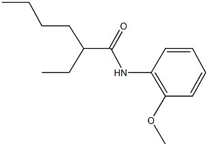 2-ethyl-N-(2-methoxyphenyl)hexanamide Structure