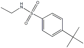 4-tert-butyl-N-ethylbenzenesulfonamide 구조식 이미지