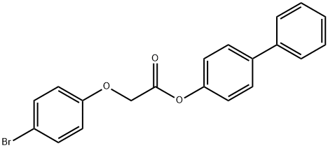 [1,1'-biphenyl]-4-yl (4-bromophenoxy)acetate Structure