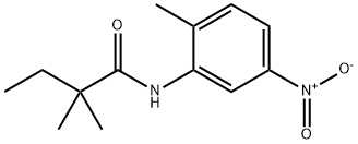 N-{5-nitro-2-methylphenyl}-2,2-dimethylbutanamide Structure