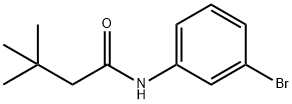 N-(3-bromophenyl)-3,3-dimethylbutanamide Structure