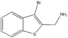 (3-bromo-1-benzothien-2-yl)methylamine 구조식 이미지