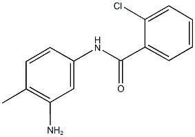 N-(3-amino-4-methylphenyl)-2-chlorobenzamide Structure