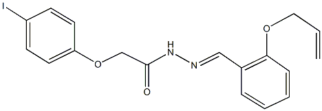 N'-[2-(allyloxy)benzylidene]-2-(4-iodophenoxy)acetohydrazide Structure