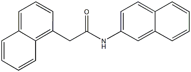 2-(1-naphthyl)-N-(2-naphthyl)acetamide 구조식 이미지