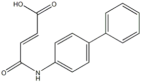 4-([1,1'-biphenyl]-4-ylamino)-4-oxo-2-butenoic acid Structure