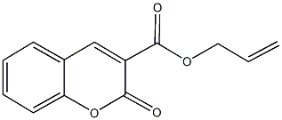 allyl 2-oxo-2H-chromene-3-carboxylate 구조식 이미지