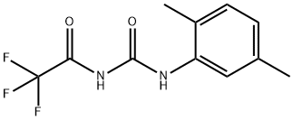 N-(2,5-dimethylphenyl)-N'-(trifluoroacetyl)urea Structure