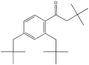 1-(2,4-dineopentylphenyl)-3,3-dimethyl-1-butanone 구조식 이미지