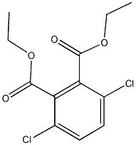 diethyl 3,6-dichlorophthalate Structure