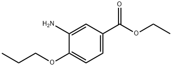 ethyl 3-amino-4-propoxybenzoate 구조식 이미지