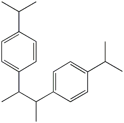 1-isopropyl-4-[2-(4-isopropylphenyl)-1-methylpropyl]benzene 구조식 이미지