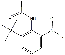 N-{2-tert-butyl-6-nitrophenyl}acetamide Structure