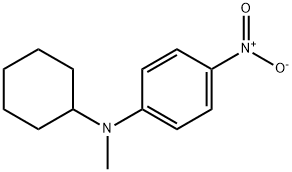 N-cyclohexyl-N-methyl-4-nitroaniline 구조식 이미지