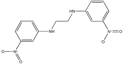 N~1~,N~2~-bis(3-nitrophenyl)-1,2-ethanediamine Structure