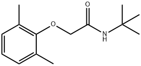 N-(tert-butyl)-2-(2,6-dimethylphenoxy)acetamide 구조식 이미지