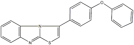 3-(4-phenoxyphenyl)[1,3]thiazolo[3,2-a]benzimidazole Structure