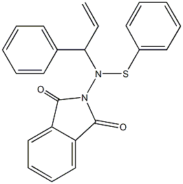 2-[(1-phenyl-2-propenyl)(phenylsulfanyl)amino]-1H-isoindole-1,3(2H)-dione 구조식 이미지