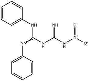 N-[(2-hydroxy-2-oxidohydrazino)(imino)methyl]-N',N''-diphenylguanidine 구조식 이미지