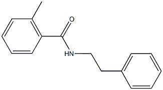 2-methyl-N-(2-phenylethyl)benzamide Structure