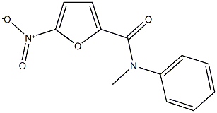 5-nitro-N-methyl-N-phenyl-2-furamide 구조식 이미지