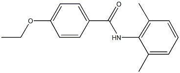 N-(2,6-dimethylphenyl)-4-ethoxybenzamide 구조식 이미지