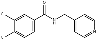 3,4-dichloro-N-(4-pyridinylmethyl)benzamide Structure