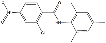 2-chloro-4-nitro-N-mesitylbenzamide Structure