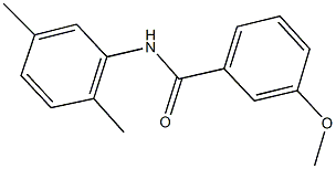 N-(2,5-dimethylphenyl)-3-methoxybenzamide Structure