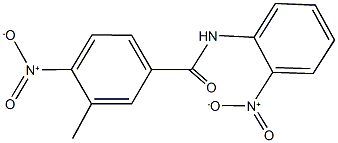 4-nitro-N-{2-nitrophenyl}-3-methylbenzamide Structure