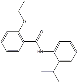 2-ethoxy-N-(2-isopropylphenyl)benzamide 구조식 이미지