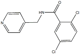 2,5-dichloro-N-(4-pyridinylmethyl)benzamide 구조식 이미지