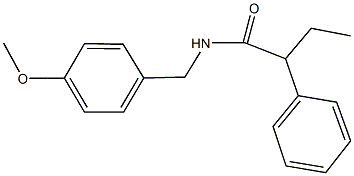 N-(4-methoxybenzyl)-2-phenylbutanamide 구조식 이미지