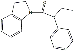 1-(2-phenylbutanoyl)indoline 구조식 이미지