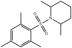 1-(mesitylsulfonyl)-2,6-dimethylpiperidine Structure