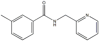 3-methyl-N-(2-pyridinylmethyl)benzamide Structure