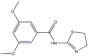 N-(4,5-dihydro-1,3-thiazol-2-yl)-3,5-dimethoxybenzamide Structure