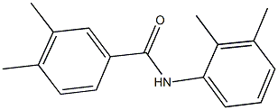 N-(2,3-dimethylphenyl)-3,4-dimethylbenzamide 구조식 이미지