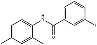 N-(2,4-dimethylphenyl)-3-iodobenzamide 구조식 이미지