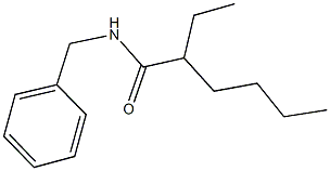 N-benzyl-2-ethylhexanamide Structure