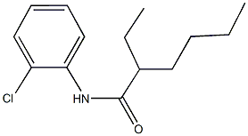 N-(2-chlorophenyl)-2-ethylhexanamide Structure