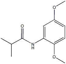 N-(2,5-dimethoxyphenyl)-2-methylpropanamide 구조식 이미지